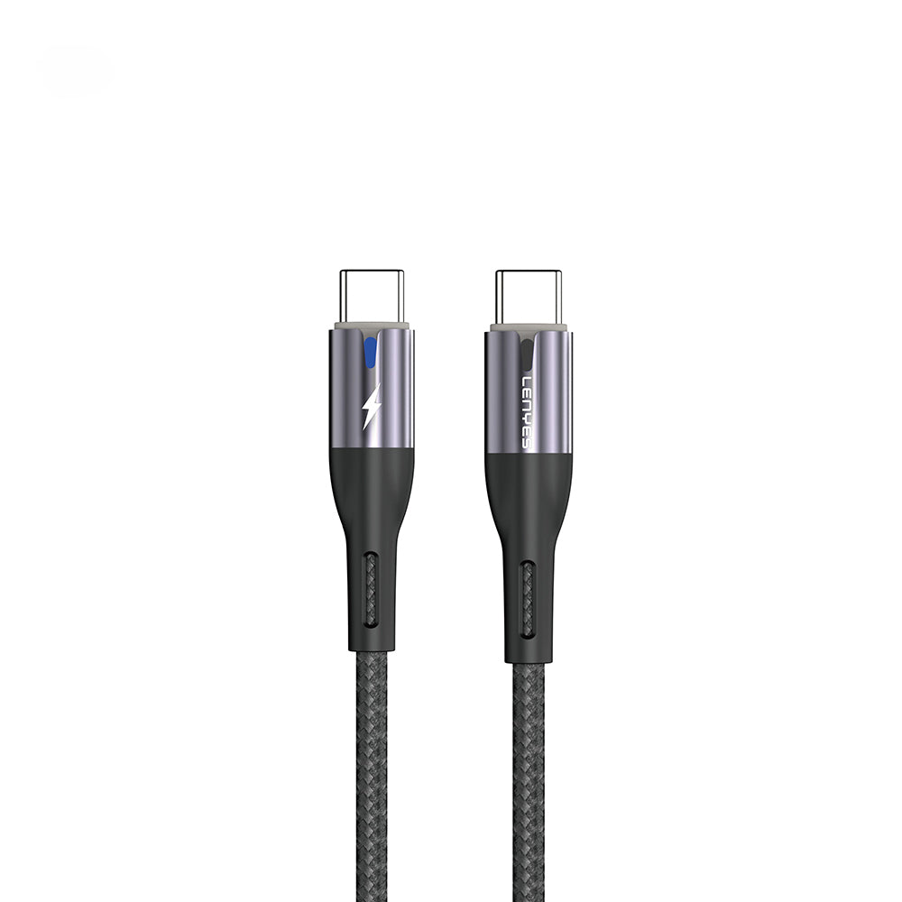 Lenyes LC535 Type-C to Type-C Hızlı Şarj Özellikli Data ve Şarj Kablosu 60W 1M Lenyes LC535 Type-C to Type-C Hızlı Şarj Özellikli Data ve Şarj Kablosu 60W 1M